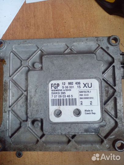 Блок управления 12992406 Opel
