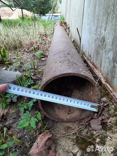 Труба канализационная чугунная