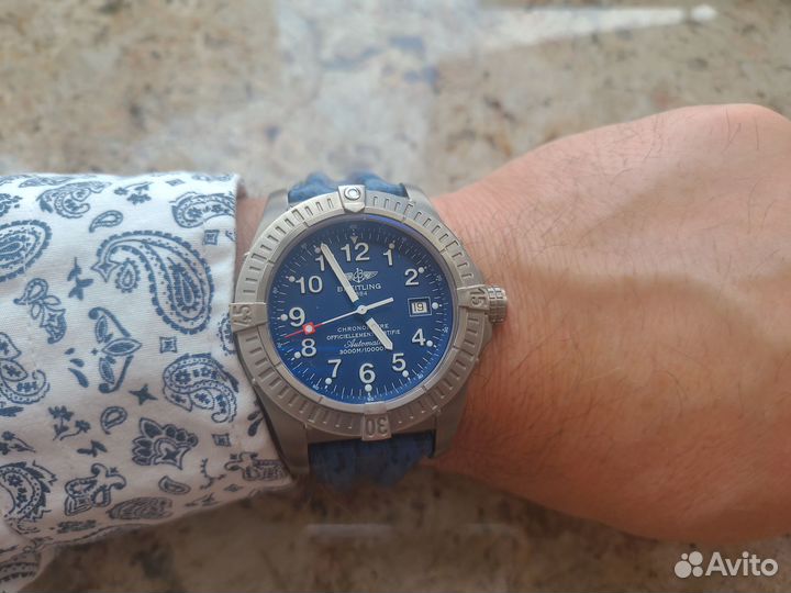 Breitling Avenger Seawolf E17370 Titanium 44 mm