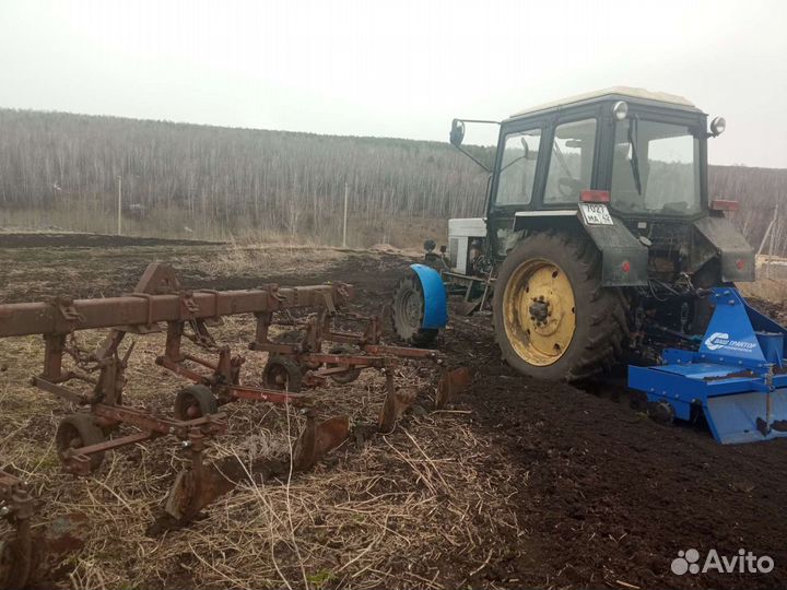 Вспашка земли