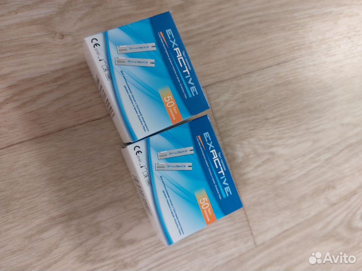 Тест полоски exactive vital