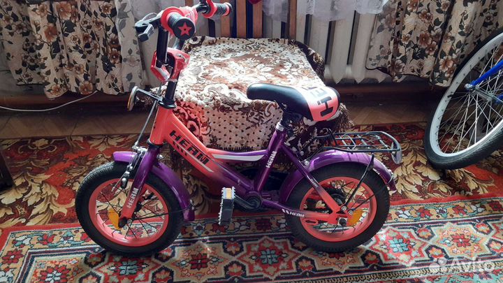 Детский велосипед с ручкой бу