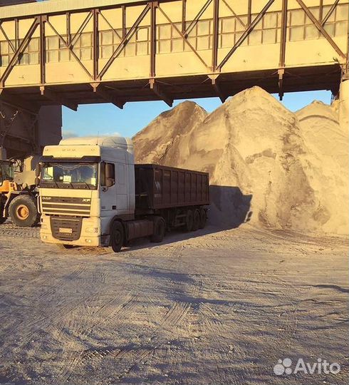 Песок карьерный в наличии с доставкой