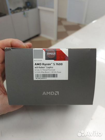 Процессор AMD Ryzen 5 7600 новый