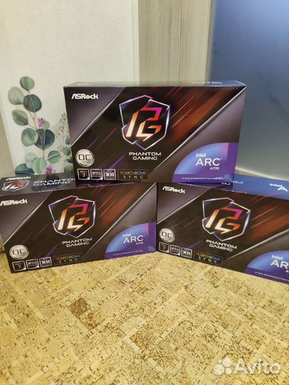 Видеокарта ASRock intel ARC A770 8 гб