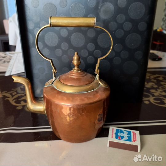 Заварочный чайник медный