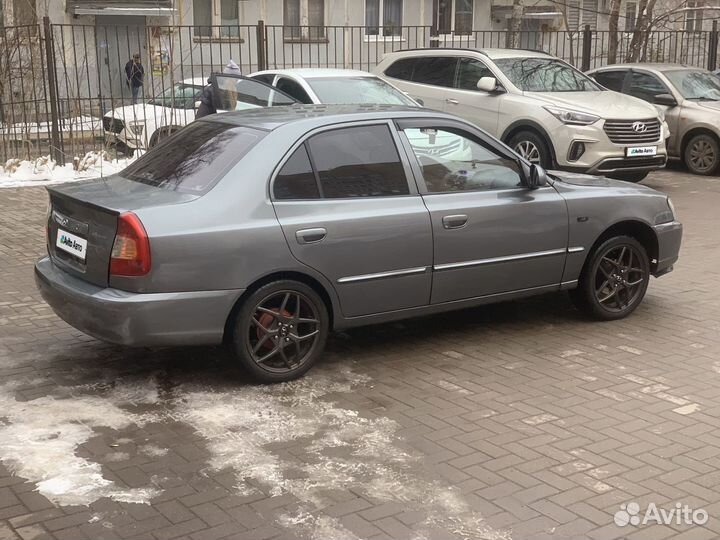 Hyundai Accent 1.5 МТ, 2005, 135 000 км