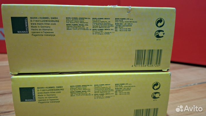 Mann filter для 1.8 gen 3