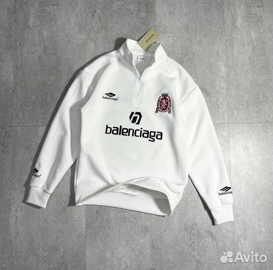 Полузамок balenciaga белый