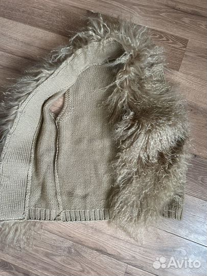 Жилетка вязаная для девочки