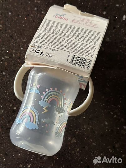 Детский поильник-непроливайка Lubby 270 мл новый