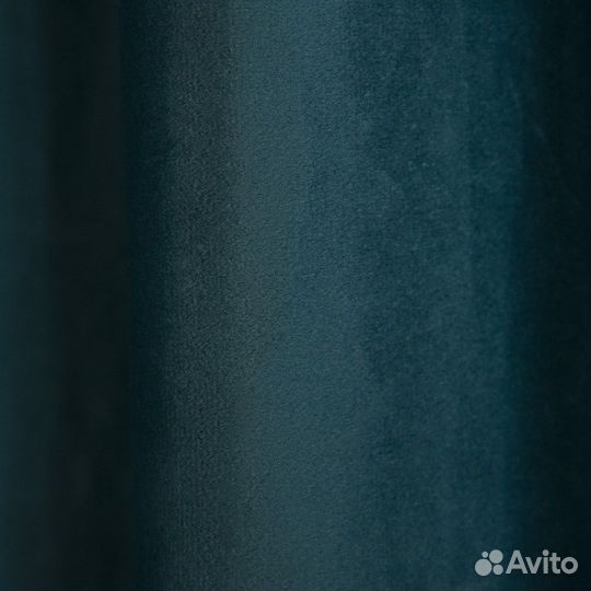 Шторы бархат Беллиссимо темно-бирюзовый