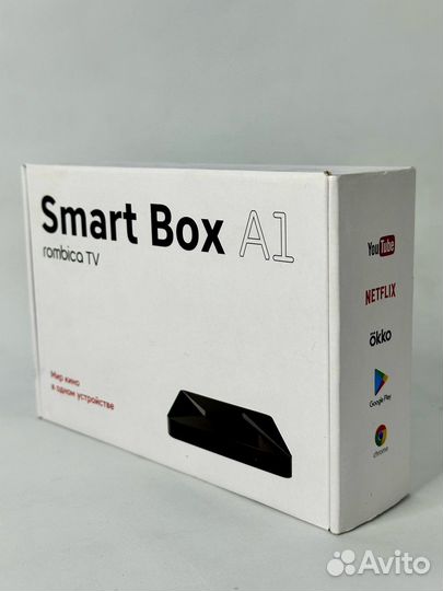 Медиаплеер Rombica SMART Box A3 A2 A1 B1, черный