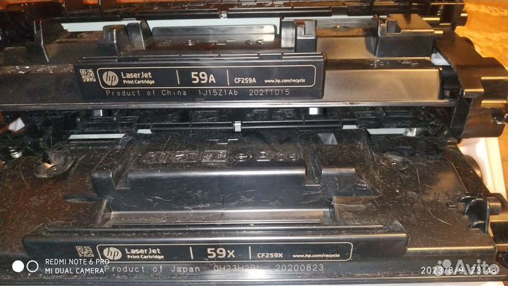 Картриджи с чипами CF259