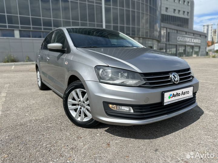 Volkswagen Polo 1.6 AT, 2018, 106 480 км