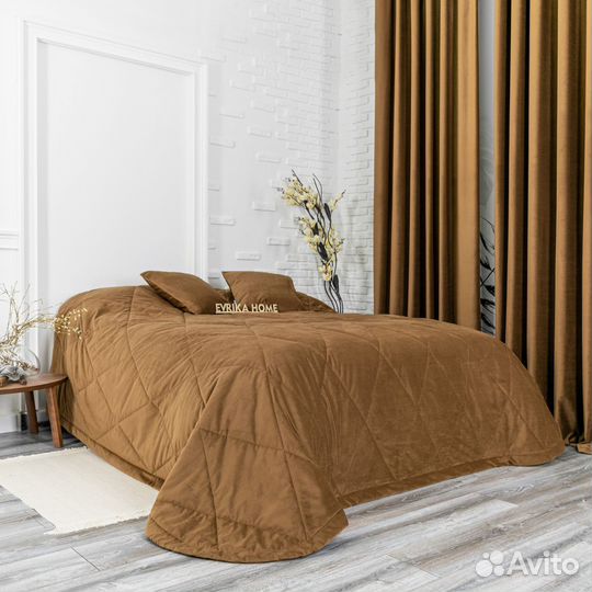 Бархатное покрывало Беллиссимо тоффи