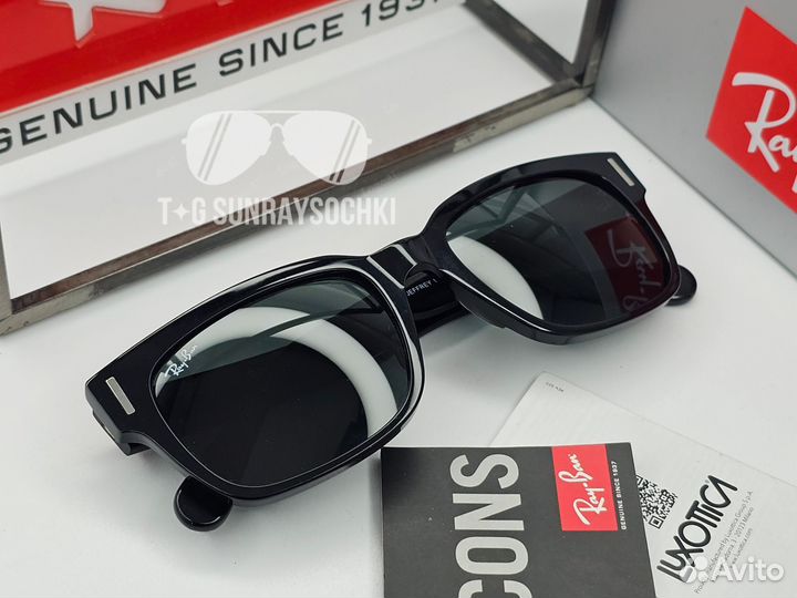 Очки Ray Ban 2190 Jeffrey Чёрные