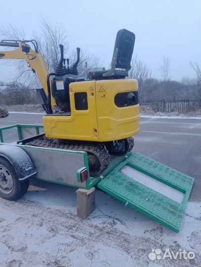 Прицеп для перевозки тяжёлой техники