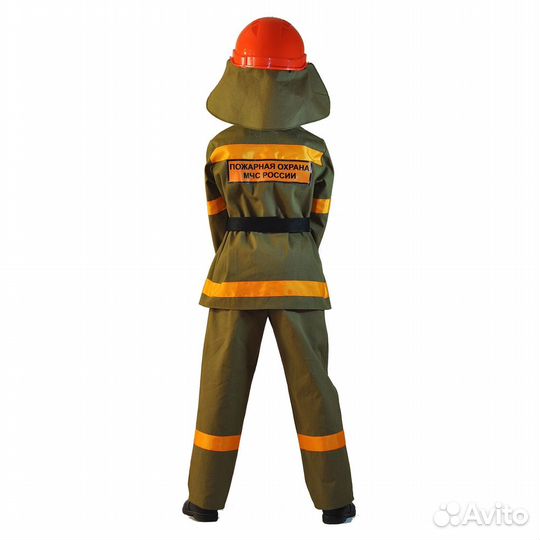 Карнавальный костюм «Пожарный (мчс)». Размер 110