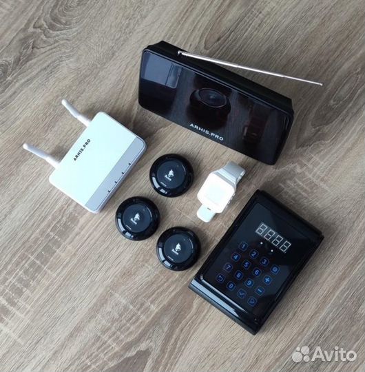 Кнопка вызова официанта, персонала беспроводная