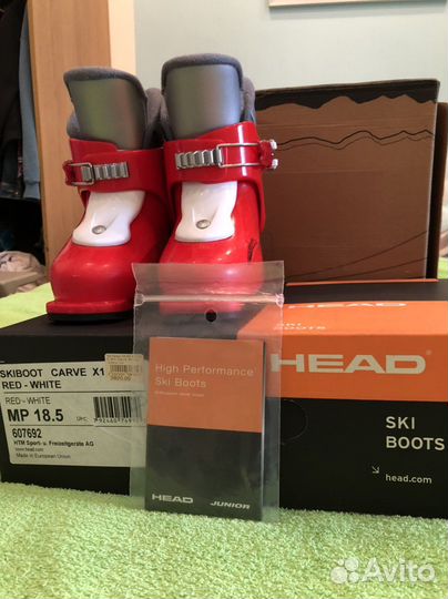 Горнолыжные ботинки детские 18,5