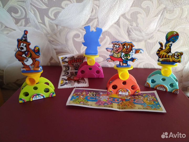Киндер сюрприз полные серии сборка 90х