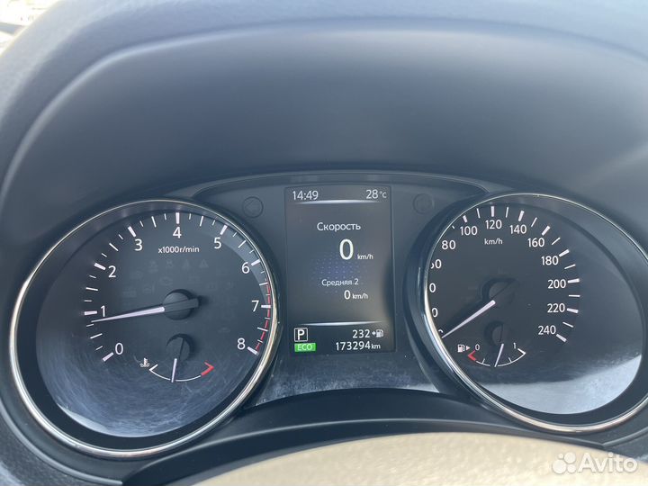 Nissan X-Trail 2.0 CVT, 2017, 173 294 км