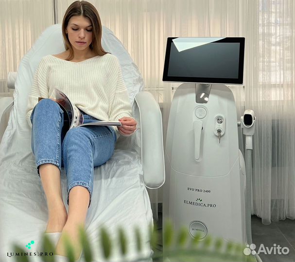 Диодный лазер для эпиляции Lumines’ Макс’Про 2000W