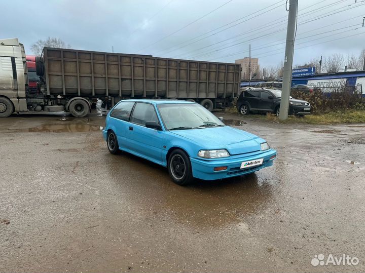 Honda Civic 1.3 МТ, 1988, 300 000 км