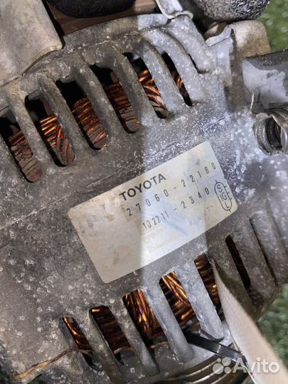 Генератор 3zzfe Toyota Corolla 2706022180