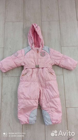 Зимний комбинезон для девочки