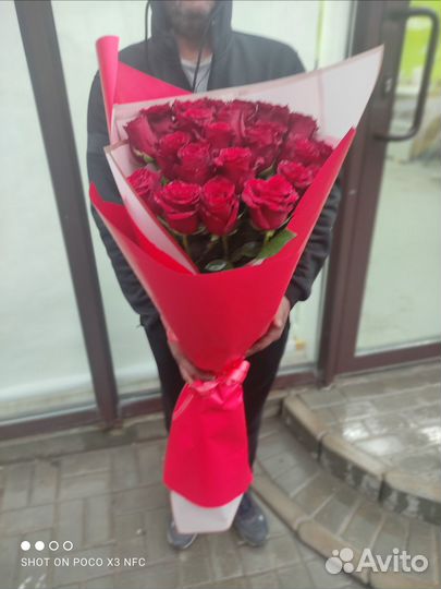 Розы букет