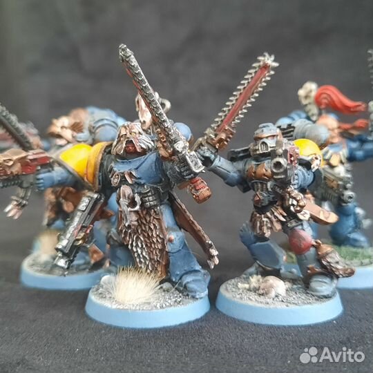 Warhammer 40k space marine Wolves