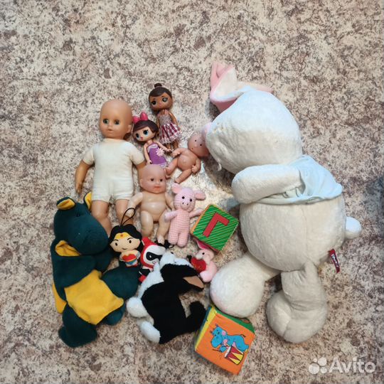 Игрушки для девочки пакетом