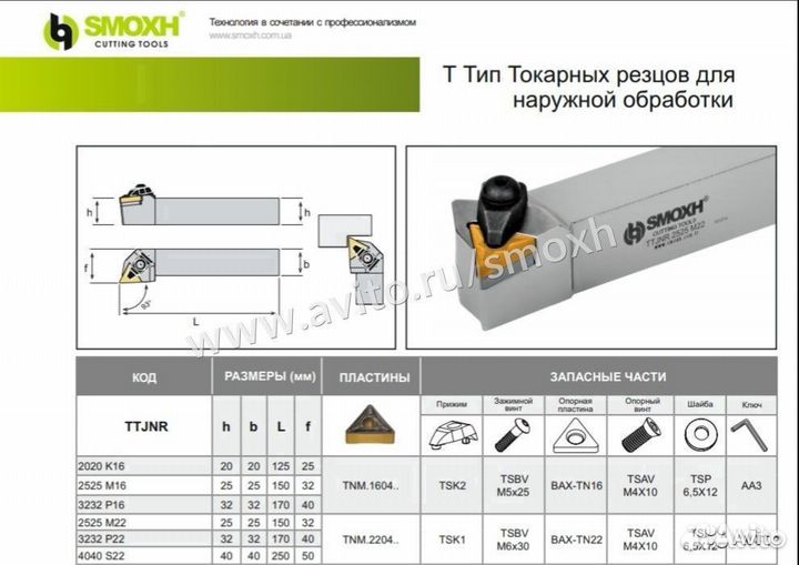 Токарный резец проходной