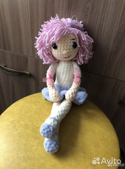 Вязаные куклы и игрушки ручной работы