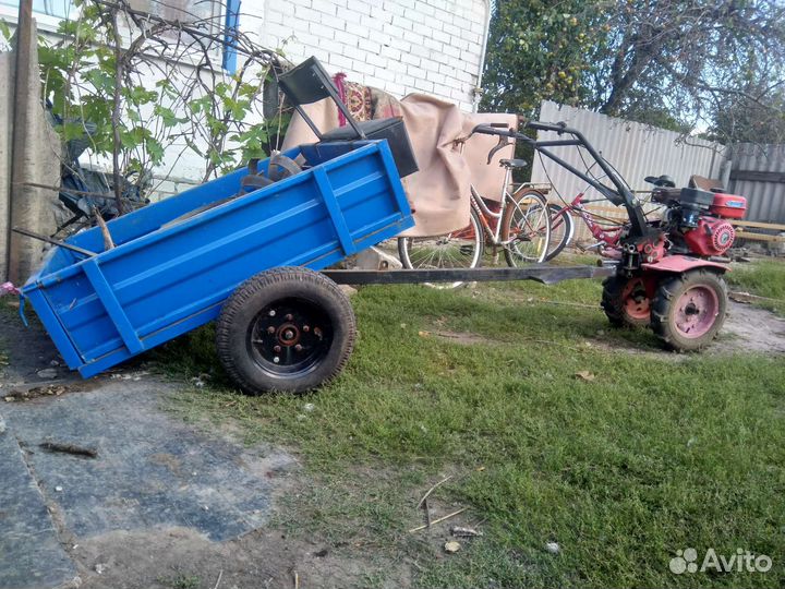 Мотоблок с прицепом бу