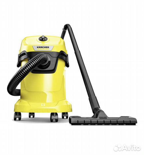 Аренда строительного пылесоса karcher WD3 premium