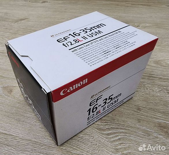 Объектив canon EF 16-35 mm 1:2.8 LII USM