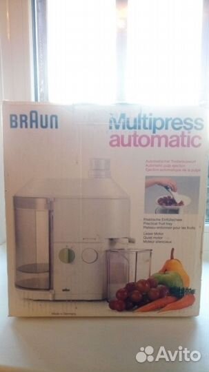 Соковыжималка Braun Multipress