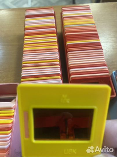 Цветные диапозитивы, магнитная лента