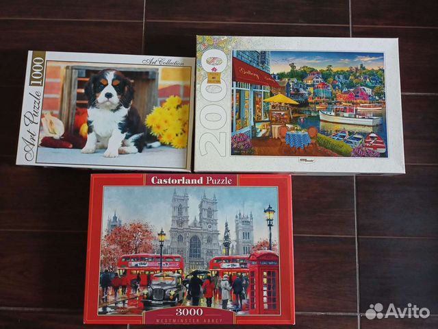 Пазлы 1000 - 2000 деталей