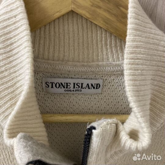 Оригинал Stone Island Zip-Sweater