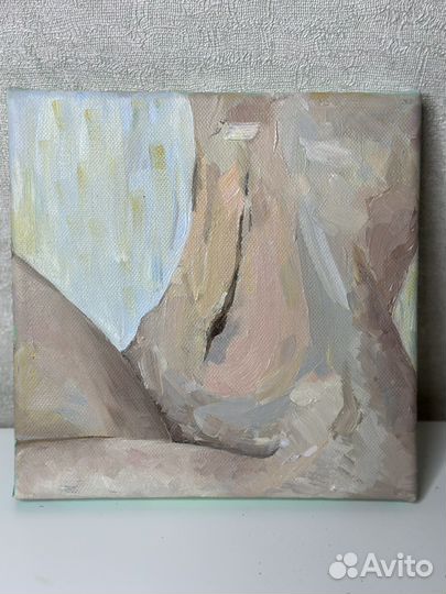 Картина маслом женское тело