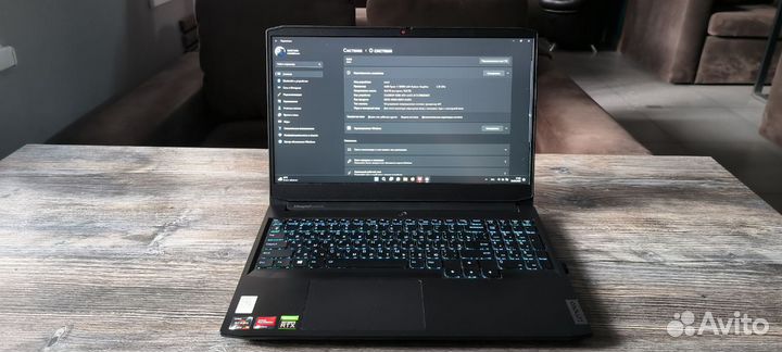 Ideapad Gaming 3-15ACH6 / Ryzen 5 5600H / RTX 3060