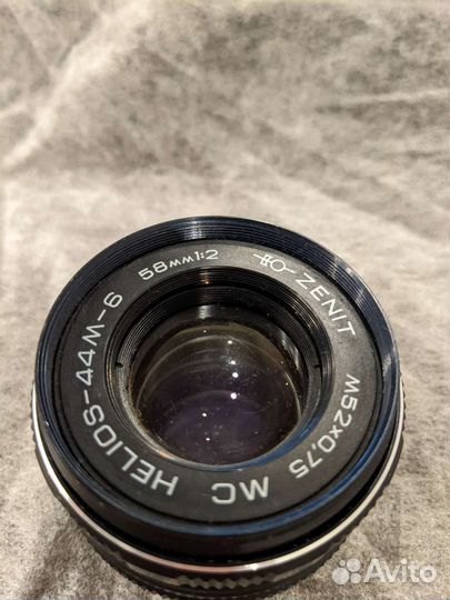 Объектив helios 44м6