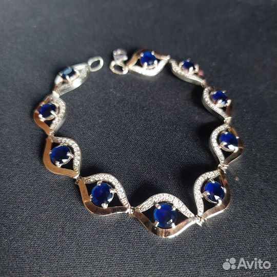 Комплект из серебра с позолотой