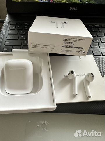 Беспроводные наушники apple airpods 2
