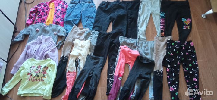 Детские вещи и обувь для девочки на 5-6-7лет