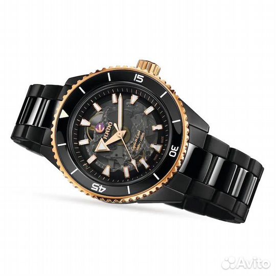 Rado Captain Cook High-Tech Ceramic 43 мм новые